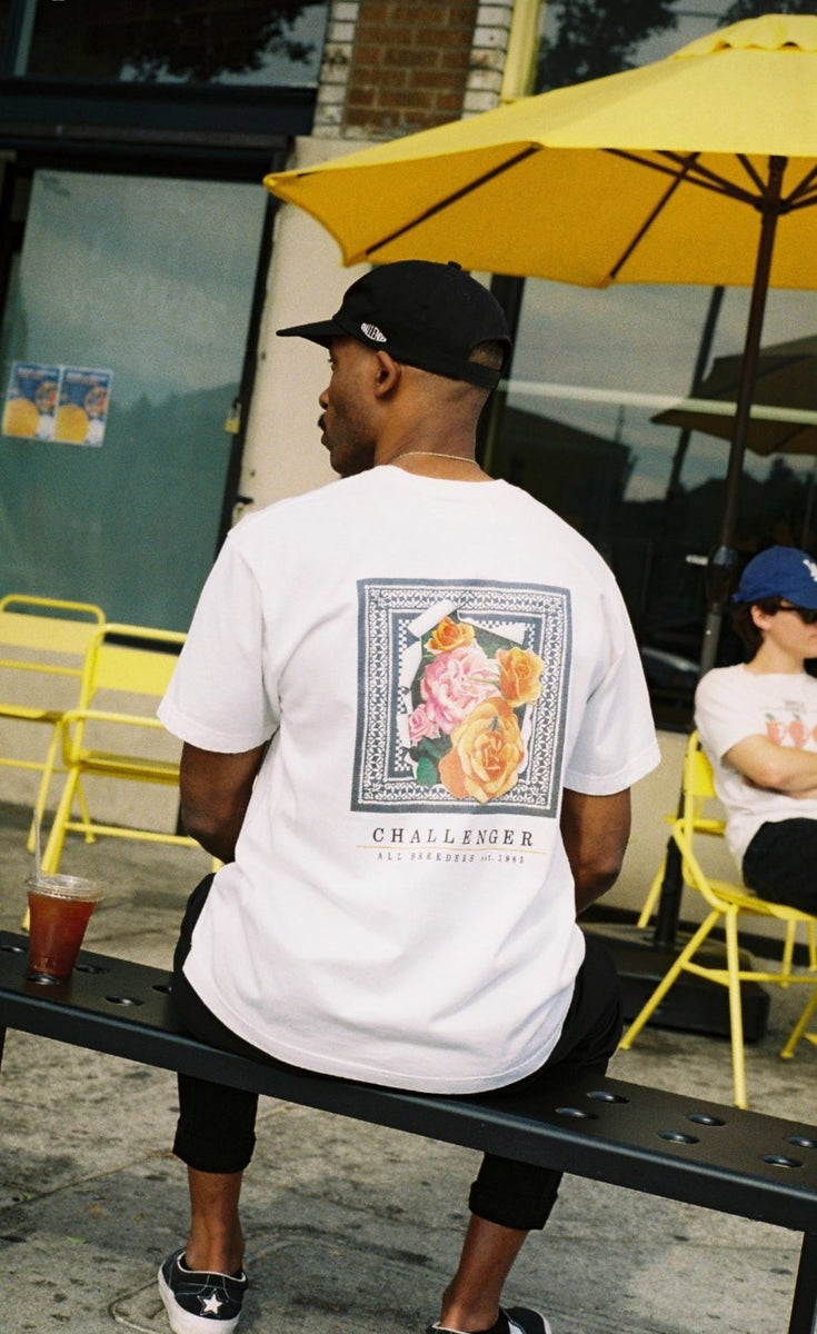 チャレンジャー　ロングスリーブバンダナライズサウスダイガーT CHALLENGER/チャレンジャー L/S ROSE BANDANA TEE/バンダナ