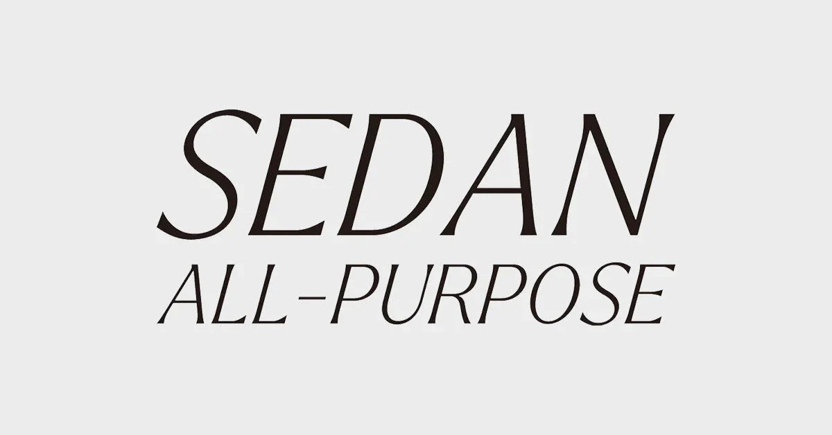 SEDAN ALL-PURPOSE|セダンオールパーパス 正規取扱店舗 公式