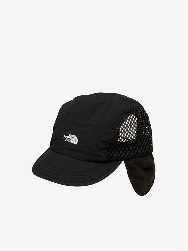 【THE NORTH FACE|ザノースフェイス】FREE RUN EARFLAP CAP/フリーランイヤーフラップキャップ(K ブラック)