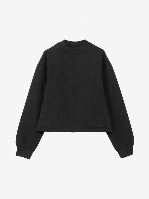 WOMEN'S BETTER TERRY CROPPED CREW/ウィメンスベターテリークロップドクルー(K ブラック)