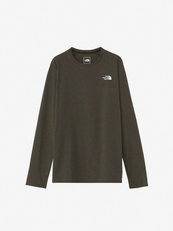 【THE NORTH FACE | ザノースフェイス】L/S ENDURO CREW/ロングスリーブエンデューロクルー(ZC ミックスチャコール)
