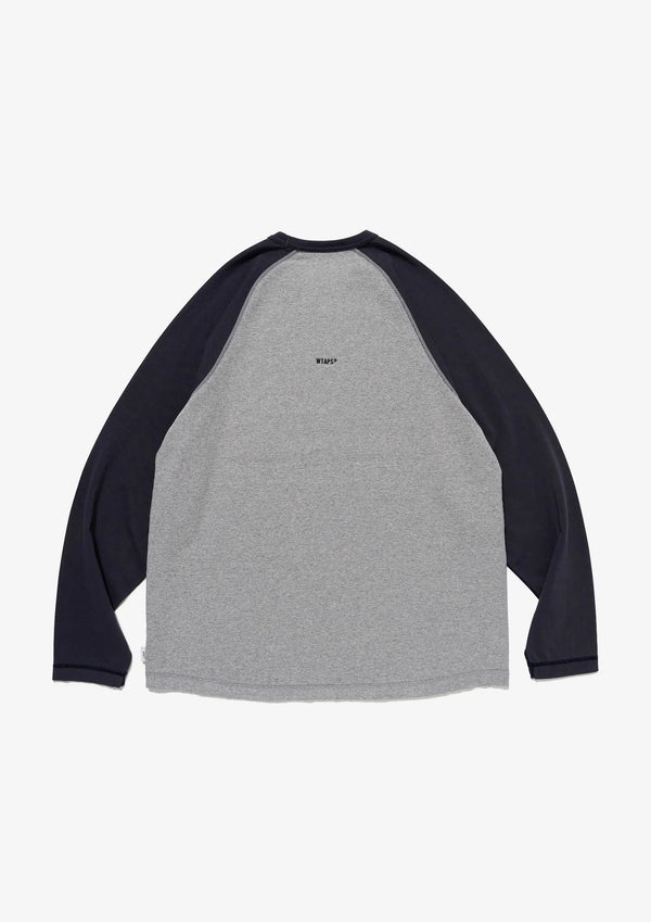 【WTAPS|ダブルタップス】IAN / LS / COTTON(BLACK×GRAY,NAVY×GRAY )