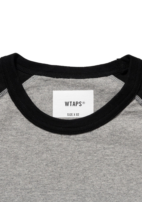 【WTAPS|ダブルタップス】IAN / LS / COTTON(BLACK×GRAY,NAVY×GRAY )