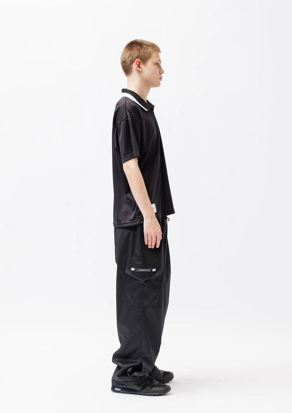 【WTAPS|ダブルタップス】MILT2601 / TROUSERS / POLY. SATIN (BLACK)
