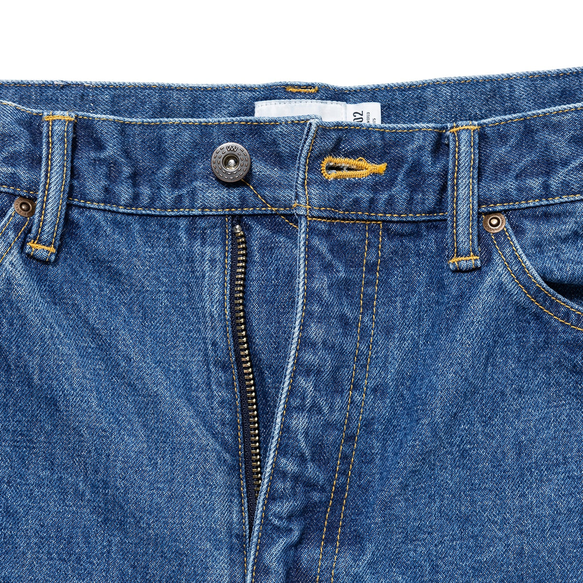 BLUES STRAIGHT / TROUSERS / COTTON. DENIM (INDIGO) – STREAM