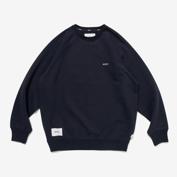 【WTAPS|ダブルタップス】SIGN-RGYD / SWEATER / COTTON/SIGN-RGYD /セーター/コットン(GRAY, NAVY)