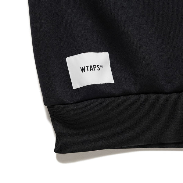 【WTAPS|ダブルタップス】 WOUND / SWEATER / POLY/ワウンドセーターポリ (BLACK)