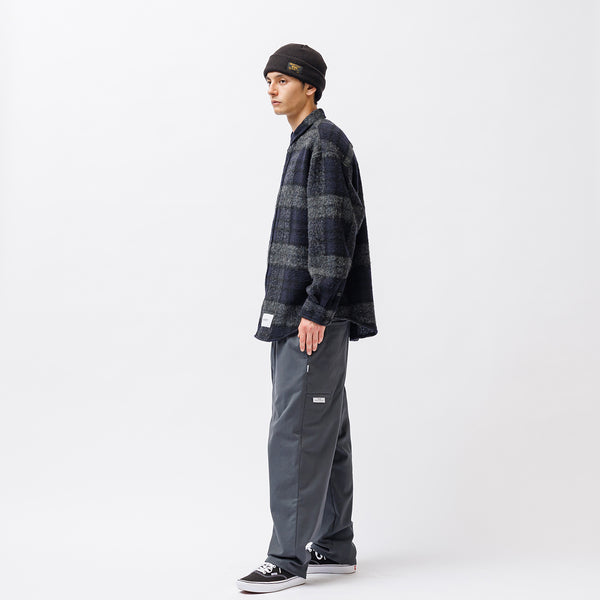 【WTAPS|ダブルタップス】TXT 02 / LS / WONY. TWEED. TEXTILE. OF/TXT 02 / LS / WONY.ツイード.テキスタイル.OF(CHARCOAL, GREIGE)