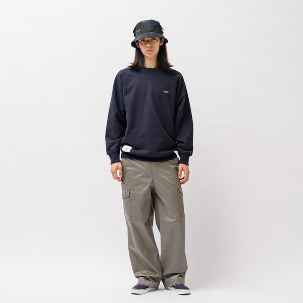 【WTAPS|ダブルタップス】SIGN-RGYD / SWEATER / COTTON/SIGN-RGYD /セーター/コットン(GRAY, NAVY)