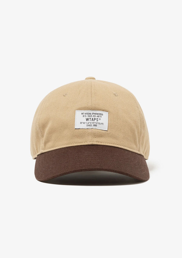 【WTAPS|ダブルタップス】T-6M 04 / CAP / COTTON. TWILL(CHARCOAL,BEIGE)