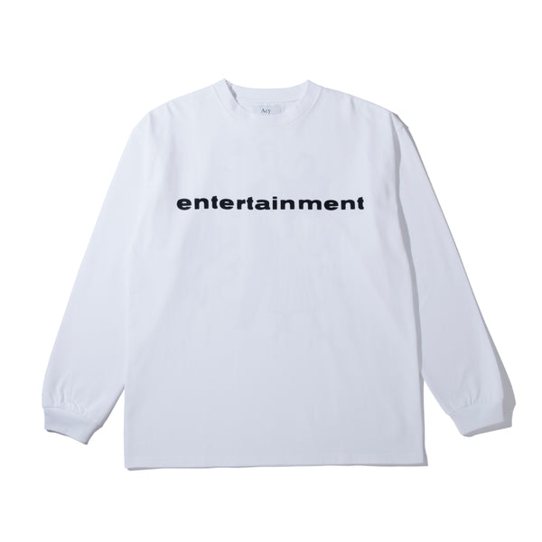 【ACY|エーシー】JOY L/S TEE/JOY LS Tシャツ(WHITE)