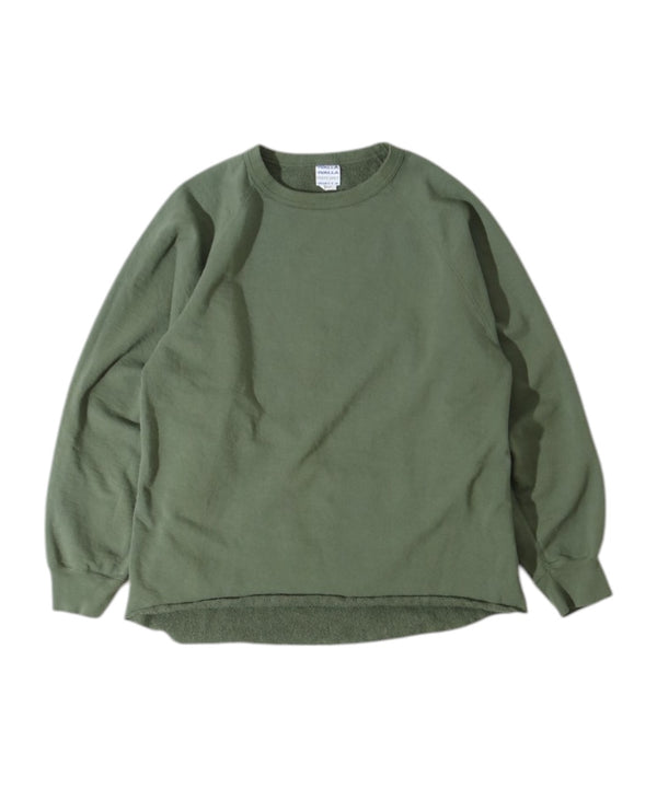 【WALLA WALLA SPORT|ワラワラスポーツ】13oz CREW SWEAT SHIRT(DARK BROWN , USED BLACK , OLD GREEN , NAVY PURPLE) 26FW 正規取扱店舗 公式オンライン通販 島根 松江 スウェット クルーネック