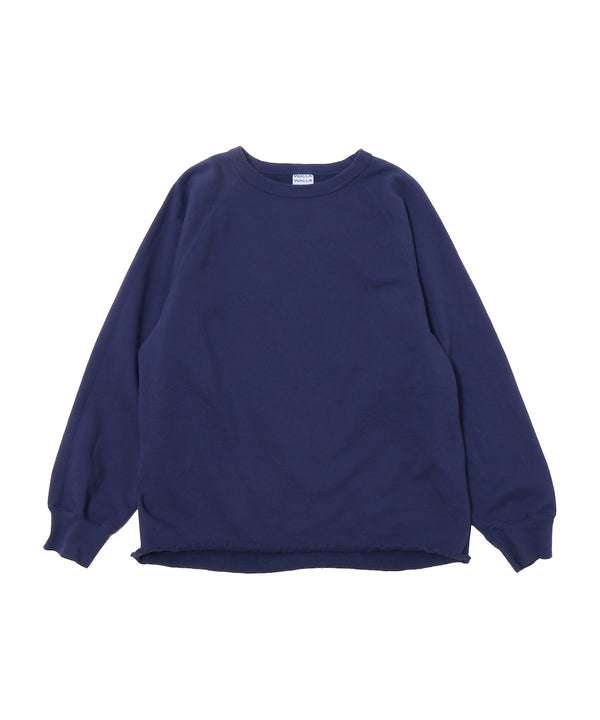 【WALLA WALLA SPORT|ワラワラスポーツ】13oz CREW SWEAT SHIRT(DARK BROWN , USED BLACK , OLD GREEN , NAVY PURPLE) 26FW 正規取扱店舗 公式オンライン通販 島根 松江 スウェット クルーネック