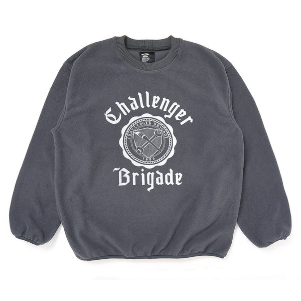 【CHALLENGER|チャレンジャー】COLLEGE C/N FLEECE/カレッジC/Nフリース(CHARCOAL,BLACK,PURPLE)