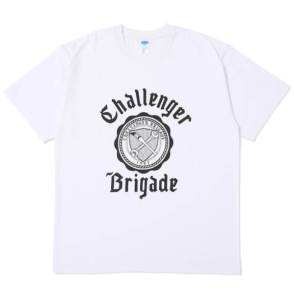 【CHALLENGER|チャレンジャー】COLLEGE TEE/カレッジTEE(WHITE,BLACK)