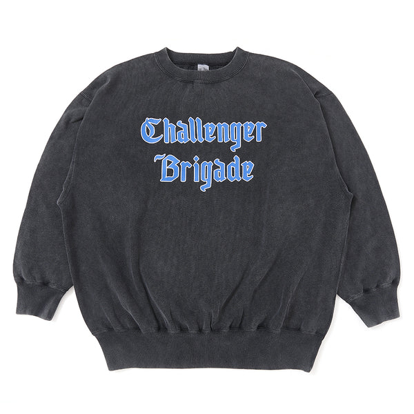 【CHALLENGER|チャレンジャー】CLASSIC LOGO C/N SWEAT/クラッシックロゴC/Nスウェット(GRAY,BLACK)