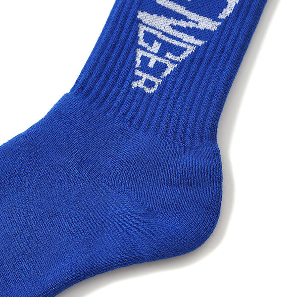 【CHALLENGER|チャレンジャー】FISH LOGO SOCKS/フィッシュロゴソックス(WHITE, BLUE )