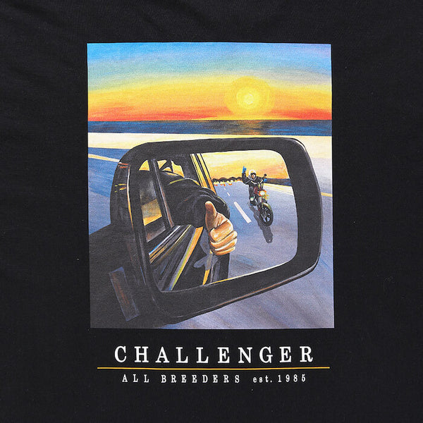【CHALLENGER|チャレンジャー】L/S SUNSET DRIVE TEE/L/SサンセットドライブTEE (WHITE, BLACK)
