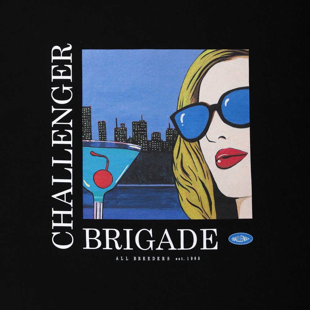CHALLENGER|チャレンジャー】COCKTAIL POCKET TEE(BLACK)公式
