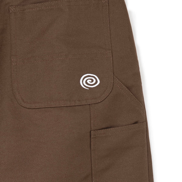 【SOL soonerorlater|ソル スーナーオアレイター】2-TUCK PAINTER PANTS/ツータックペインターパンツ(BROWN)正規取扱店舗 公式オンライン通販 島根 松江 26FW ワイド