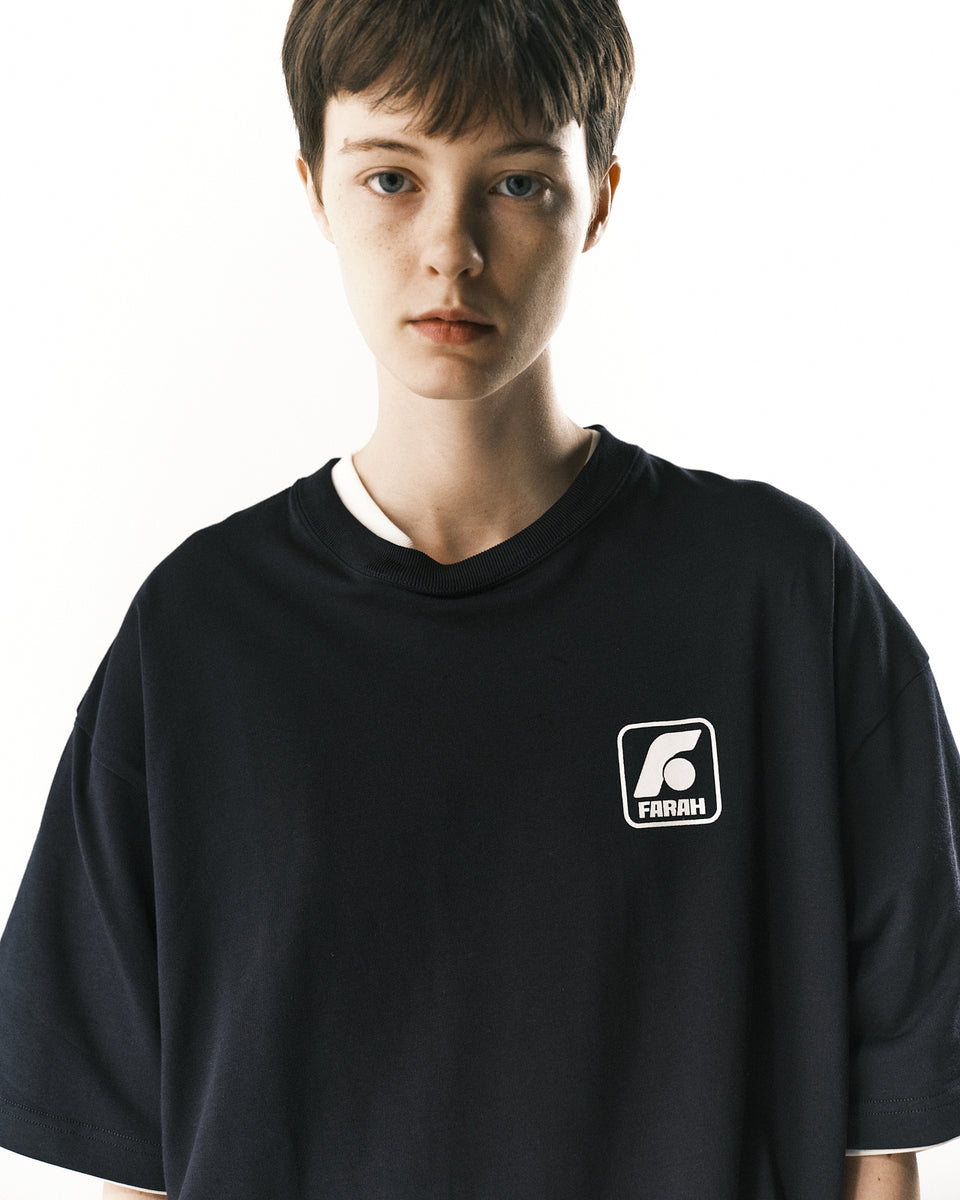 FARAH|ファーラー】PRINTED GRAPHIC S/S TEE
