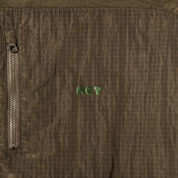 【ACY|エーシー】PACKABLE RIP JACKET/パッカブルリップジャケット(D.GREEN)