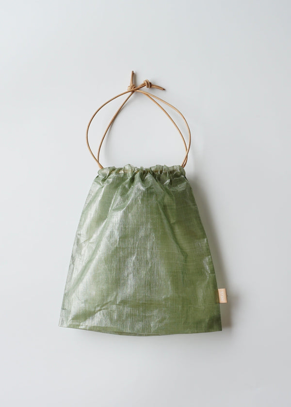 【STAN | スタン】DCF PURSE LEATHER CORD/DCF パースレザーコード(GREEN)