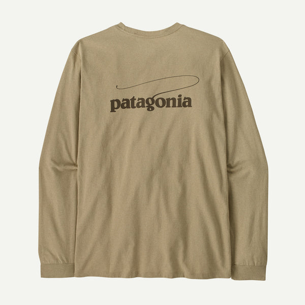 【PATAGONIA|パタゴニア】M'S L/S CASTING LOGO RESPONSIBILI-TEE/メンズ L/S キャスティングロゴレスポンシビリティー(PUM , SMDB)