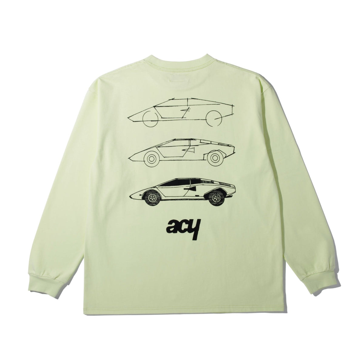WAVE L/S TEE / BLACK