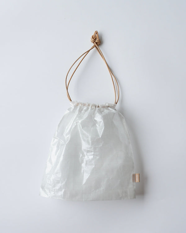 【STAN | スタン】DCF PURSE LEATHER CORD/DCF パースレザーコード(WHITE)