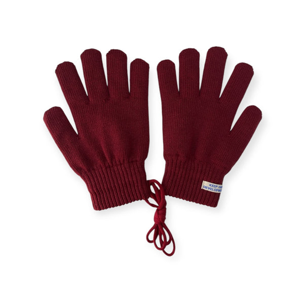 【NOROLL | ノーロール】USUALLY GLOVE/ユージュアリーグローブ(DARK RED)