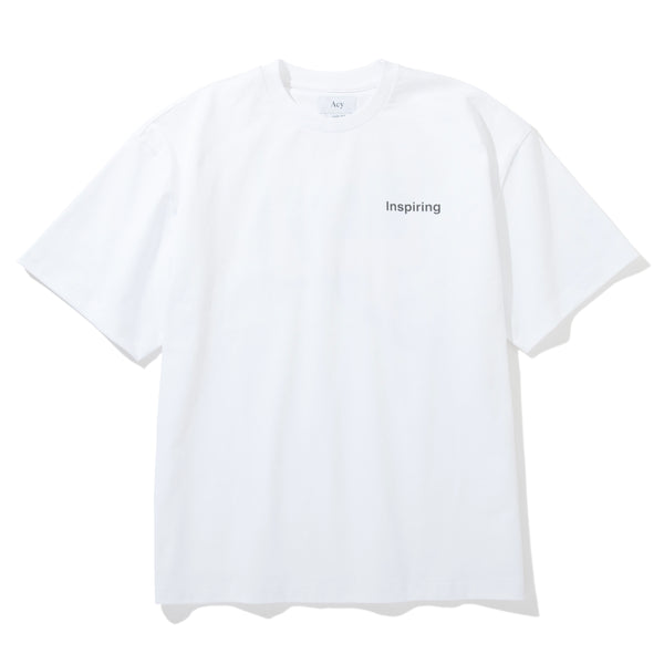 INSPIRING TEE/インスピリングTシャツ(WHITE)