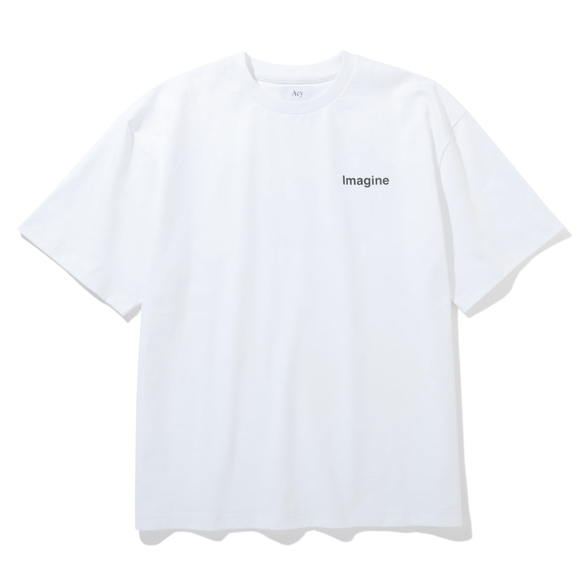 ACY(エーシー) IMAGINE TEE/イマジンTシャツ(WHITE) 公式通販 正規取扱