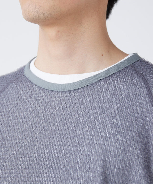 【SNOW PEAK|スノーピーク】ALPHA DIRECT SHORT SLEEVE T-SHIRT/アルファダイレクトショートスリーブTシャツ(CHARCOAL , LIGHT GREEN)