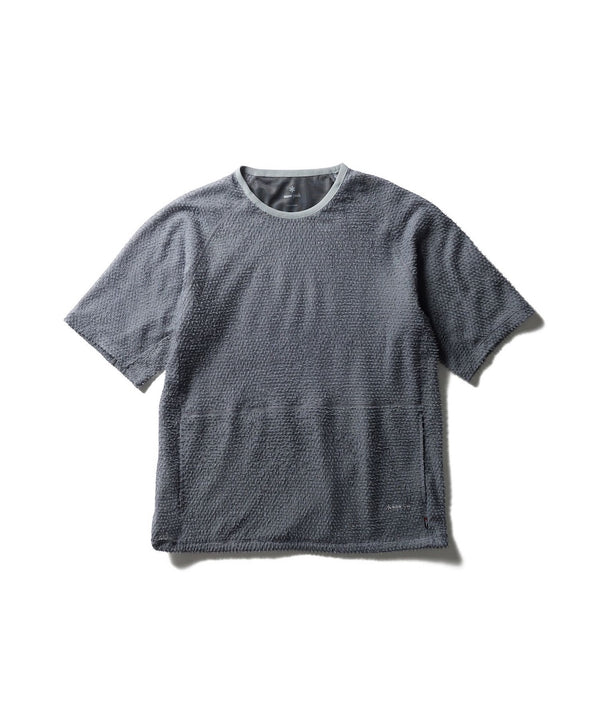 【SNOW PEAK|スノーピーク】ALPHA DIRECT SHORT SLEEVE T-SHIRT/アルファダイレクトショートスリーブTシャツ(CHARCOAL , LIGHT GREEN)