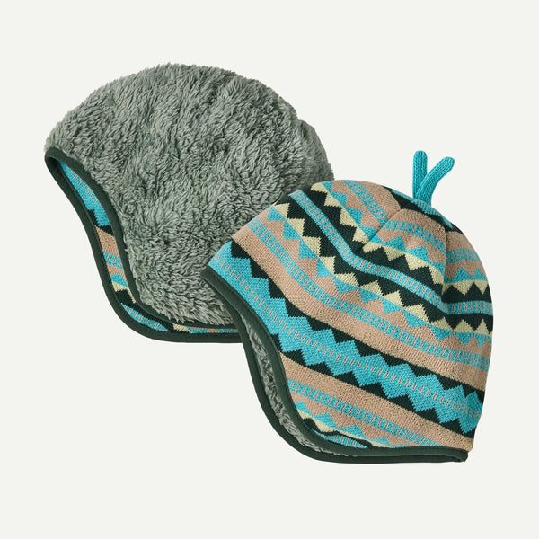 【PATAGONIA|パタゴニア】BABY REVERSIBLE BEANIE/ベビー・リバーシブル・ビーニー(DSRU , DSSB) 26FW 正規取扱店舗 公式オンライン通販 島根 松江