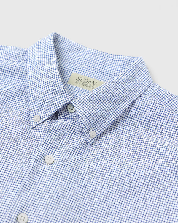 【SEDAN ALL-PURPOSE|セダンオールパーパス】LIGHT OXFORD BOX BD SHIRT/ライトオックスフォードボックスボタンダウンシャツ(BLUE GRAPH PLAID , NAVY GINGHAM PLAID)