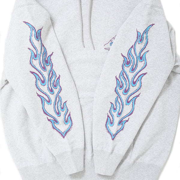 【CHALLENGER|チャレンジャー】FLAME HOODIE(GRAY,BLACK)