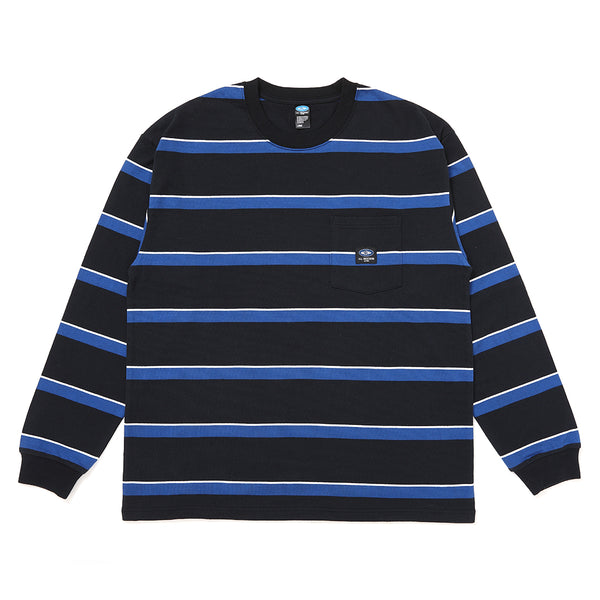 【CHALLENGER|チャレンジャー】L/S AUTHENTIC BORDER TEE(NAVY,BLACK)