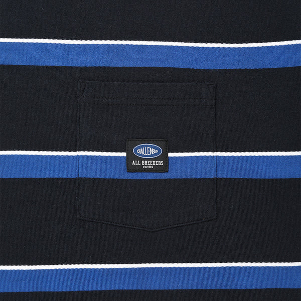 【CHALLENGER|チャレンジャー】L/S AUTHENTIC BORDER TEE(NAVY,BLACK)