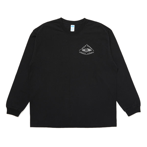 【CHALLENGER|チャレンジャー】L/S SNAKE TEE (WHITE,BLACK)
