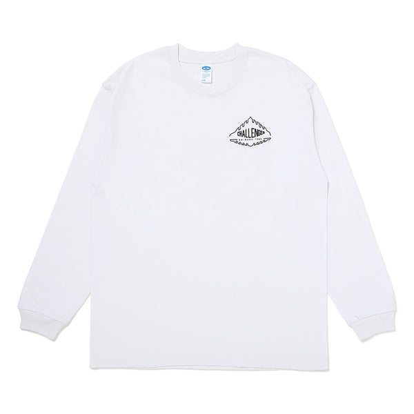 【CHALLENGER|チャレンジャー】L/S SNAKE TEE (WHITE,BLACK)