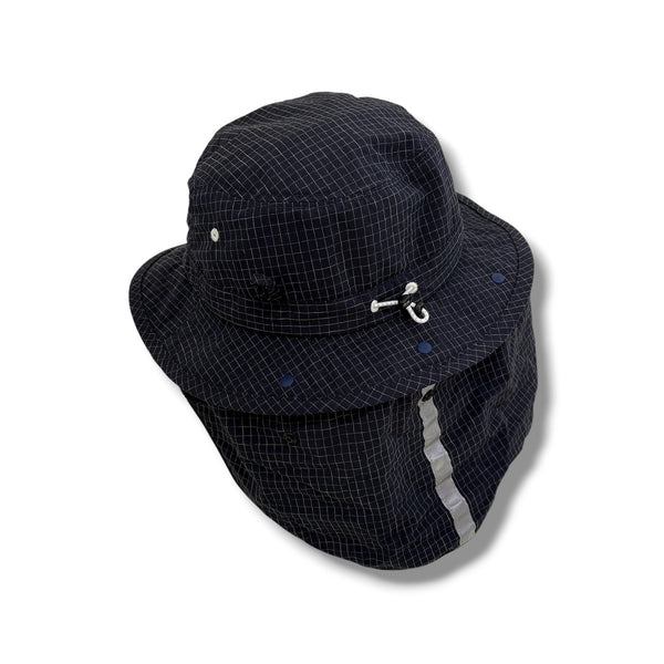 【NO CAP|ノーキャップ】CITY BREAK HAT/シティーブレイクハット(OYSTER ASH , NAUTCAL NAVY) 正規取扱店舗 公式オンライン通販 バケットハット リフレクター