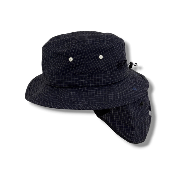 【NO CAP|ノーキャップ】CITY BREAK HAT/シティーブレイクハット(OYSTER ASH , NAUTCAL NAVY) 正規取扱店舗 公式オンライン通販 バケットハット リフレクター