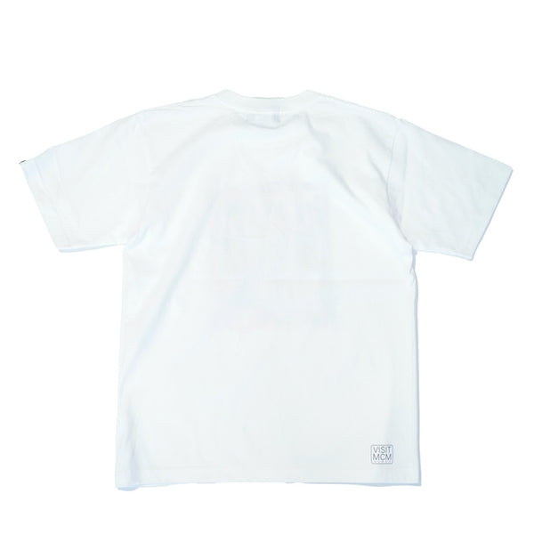 S/S TEE-GSGD (WHITE/PINK)