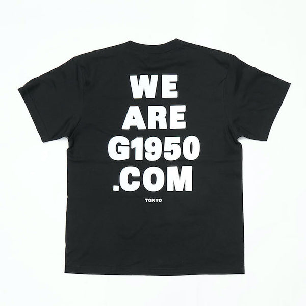 S/S TEE -G1950.COM (BLACK)