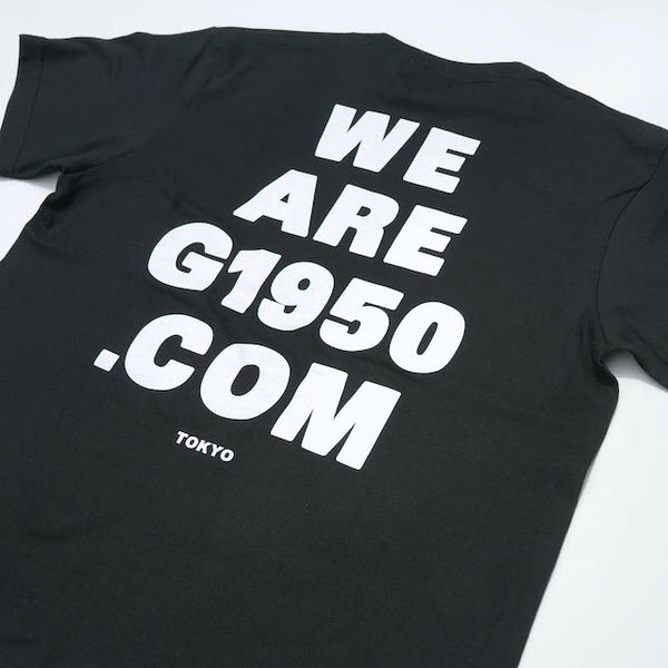 S/S TEE -G1950.COM (BLACK)