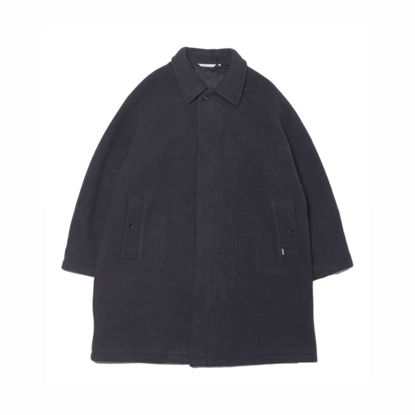 【FARAH|ファーラー】BAL COLLAR OVERCOAT/バルカラーオーバーコート(NAVY)