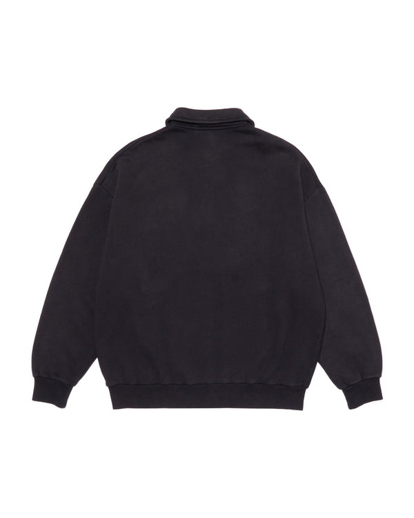 【FARAH|ファーラー】VINTAGE HALF ZIP SWEATSHIRT/ヴィンテージハーフジップスウェットシャツ(HEATHER GREY , FADED BLUE , FADED BLACK)