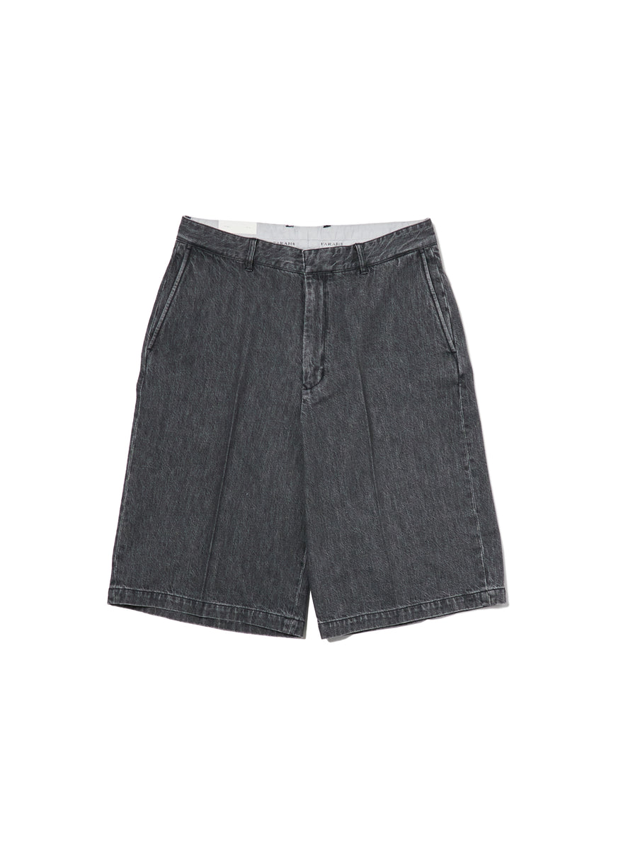FARAH コットンタックワイドショーツ FARAH（ファーラー）の「FARAH | コットン タックワイドショーツ